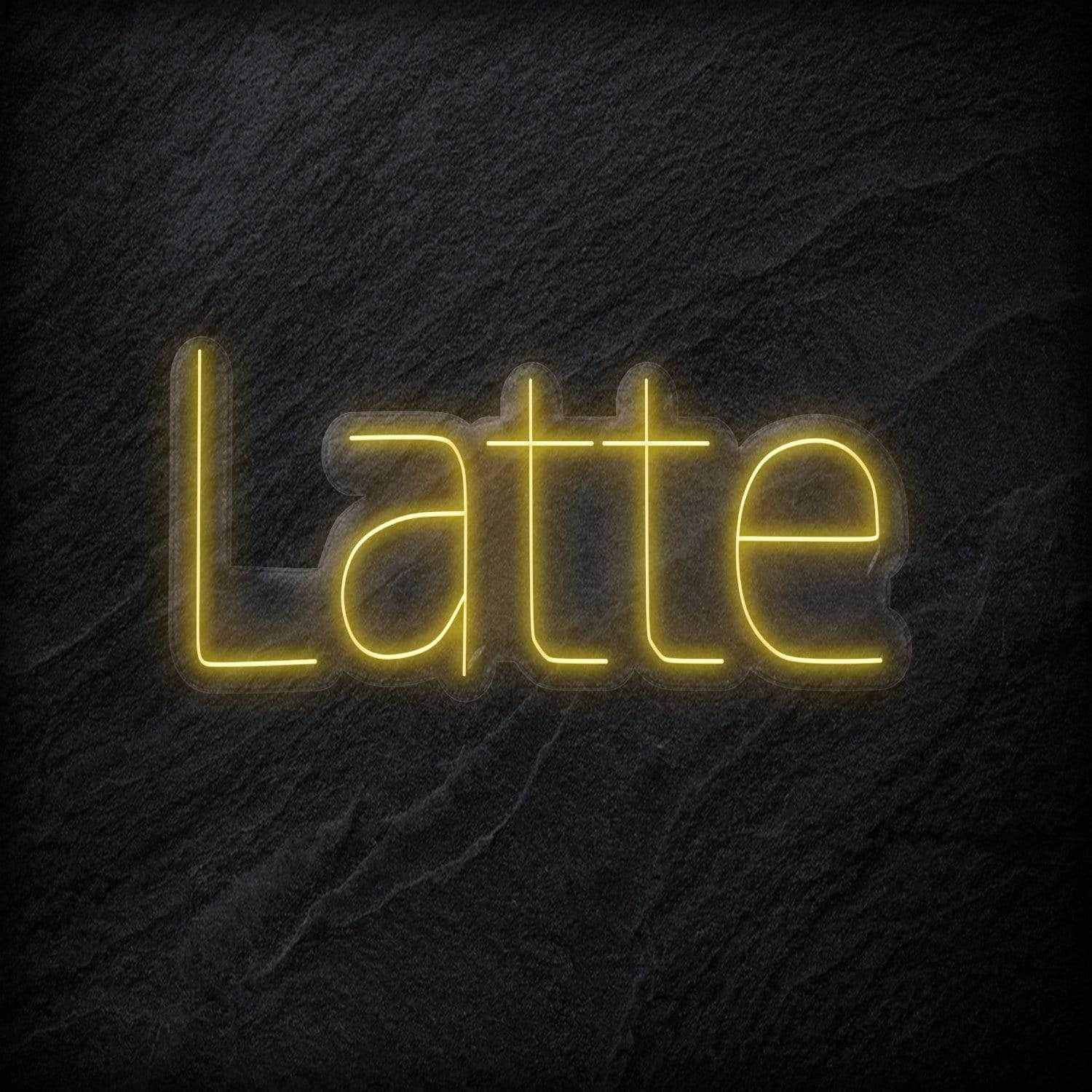"Latte Coffee" LED  Neon Schriftzug - NEONEVERGLOW