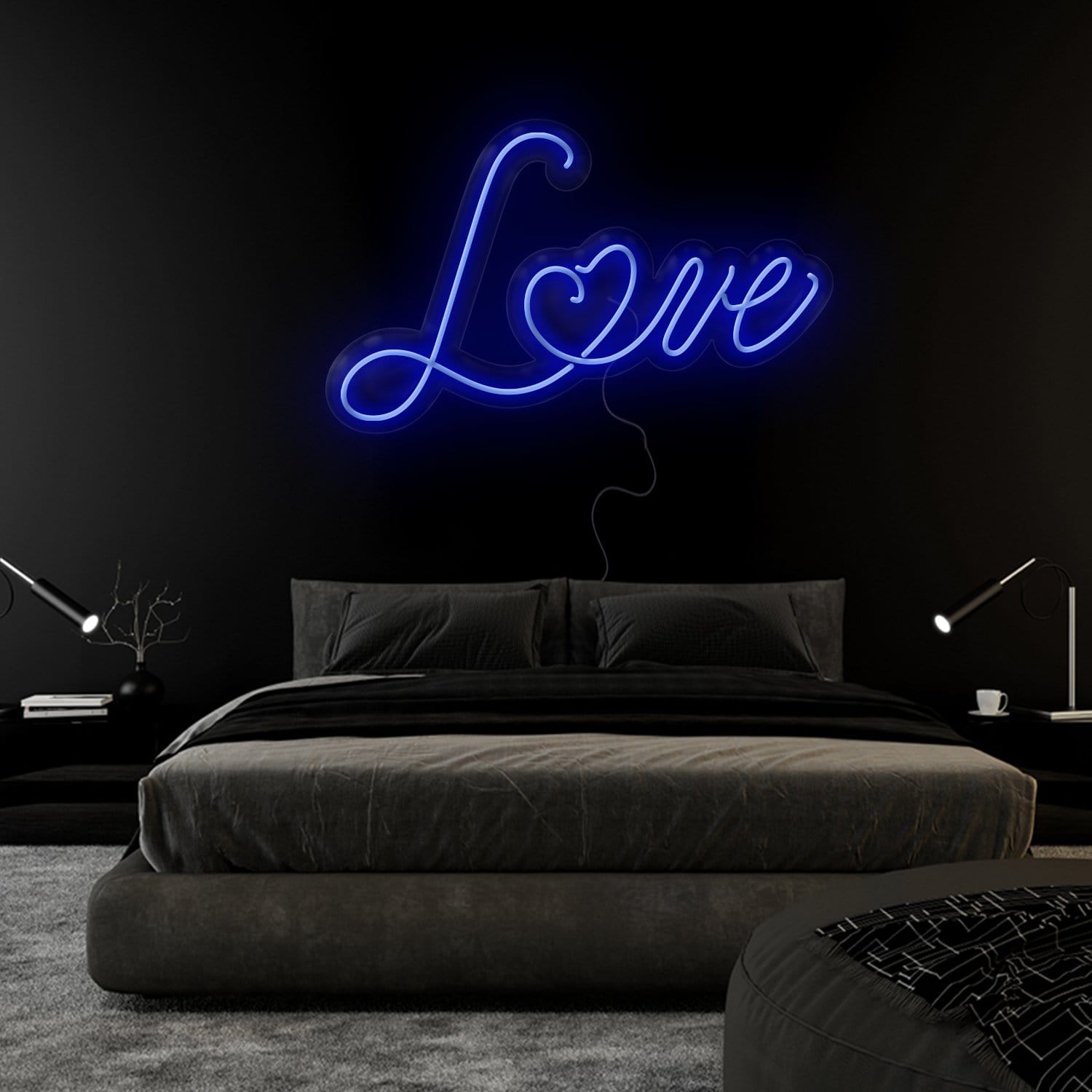 "Love" LED Neonschild Sign Schriftzug - NEONEVERGLOW
