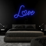 "Love" LED Neonschild Sign Schriftzug - NEONEVERGLOW