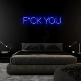 "F*ck You" LED Neonschild Sign Schriftzug - NEONEVERGLOW
