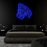 "Bulldogge" LED Neonschild Sign - NEONEVERGLOW