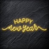 "Happy New Year" LED Neonschild - NEONEVERGLOW