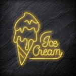 " Ice Cream Eis" LED Neonschild - NEONEVERGLOW