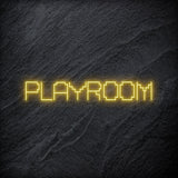 "Playroom" LED Neon Schriftzug - NEONEVERGLOW