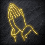 " Glaube Hoffnung Beten " LED Neonschild Sign - NEONEVERGLOW