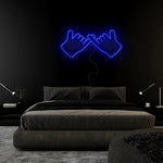 "Together" LED Neonschild Sign Schriftzug - NEONEVERGLOW
