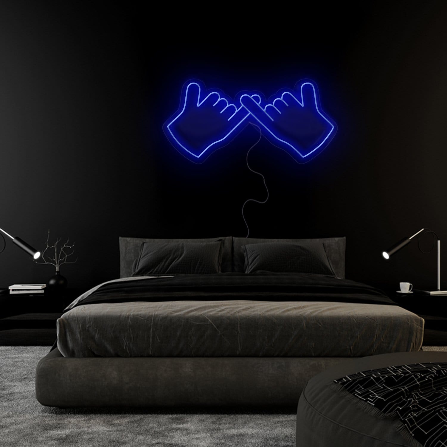 "Together" LED Neonschild Sign Schriftzug - NEONEVERGLOW