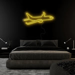 "Flugzeug" LED Neonschild Sign - NEONEVERGLOW