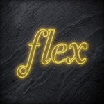"Flex" LED Neonschild - NEONEVERGLOW