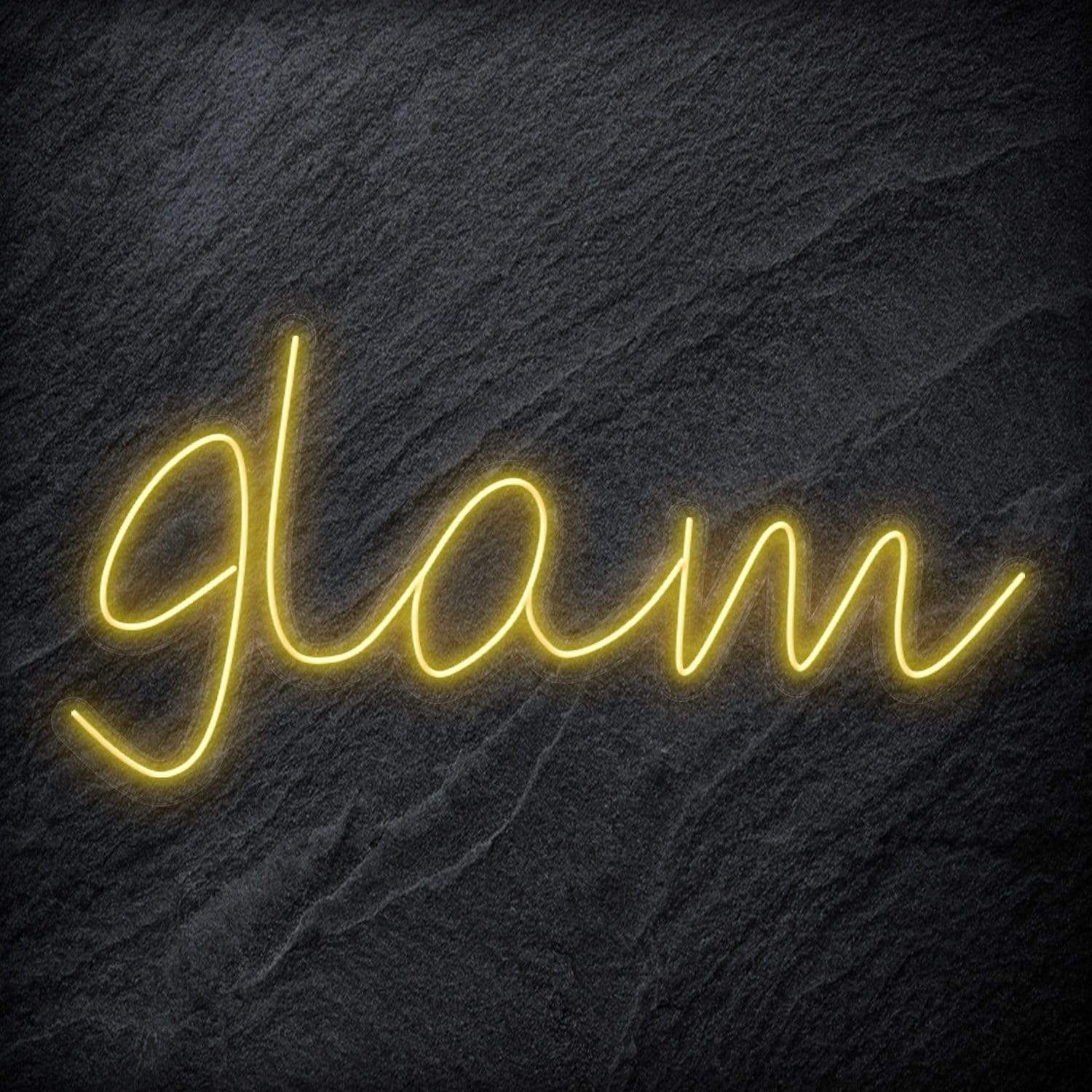 "Glam" LED Neon Schriftzug Sign - NEONEVERGLOW