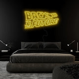 "Back to The Future" LED Neonschild Sign Schriftzug - NEONEVERGLOW