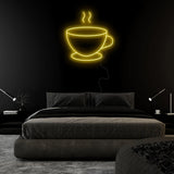 "Kaffee Coffee" LED Neonschild Sign Schriftzug - NEONEVERGLOW