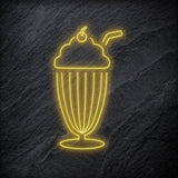 "Milchshake" LED Neonschild - NEONEVERGLOW