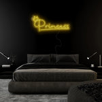 "Princess" LED Neon Sign Schriftzug - NEONEVERGLOW