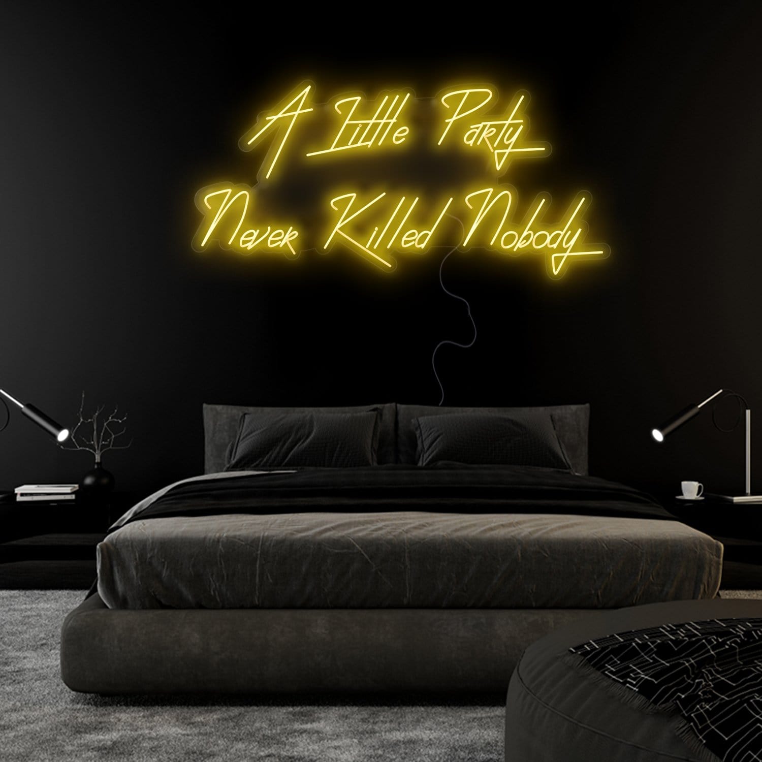 "A Little Party" LED Neon Sign Schriftzug - NEONEVERGLOW