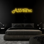 "ASS-Thetic" LED Neonschild Sign - NEONEVERGLOW