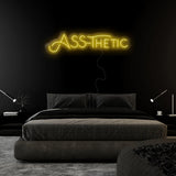 "ASS-Thetic" LED Neonschild Sign - NEONEVERGLOW