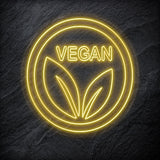 " Vegan" LED Neonschild - NEONEVERGLOW