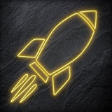 "Rocket" LED Neonschild - NEONEVERGLOW