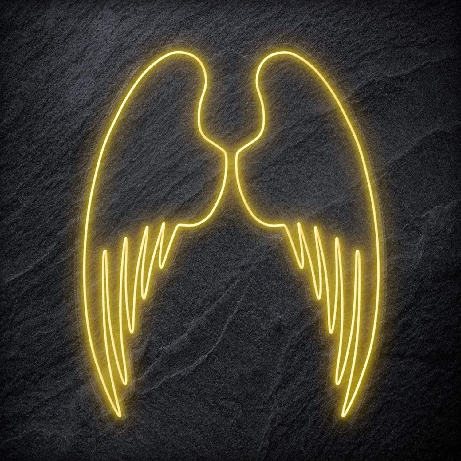 "Flügel" LED Neonschild Sign Schriftzug - NEONEVERGLOW