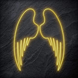 "Flügel" LED Neonschild Sign Schriftzug - NEONEVERGLOW