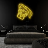 "Bulldogge" LED Neonschild Sign - NEONEVERGLOW