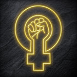 " Hoffnung Glaube" LED Neonschild - NEONEVERGLOW