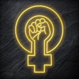 " Hoffnung Glaube" LED Neonschild - NEONEVERGLOW