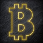 "Bitcoin" LED Neonschild - NEONEVERGLOW