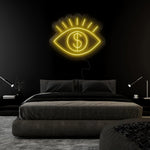 "Augen" LED Neonschild Sign - NEONEVERGLOW