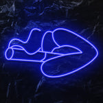 " Red Lips" LED Neonschild - NEONEVERGLOW