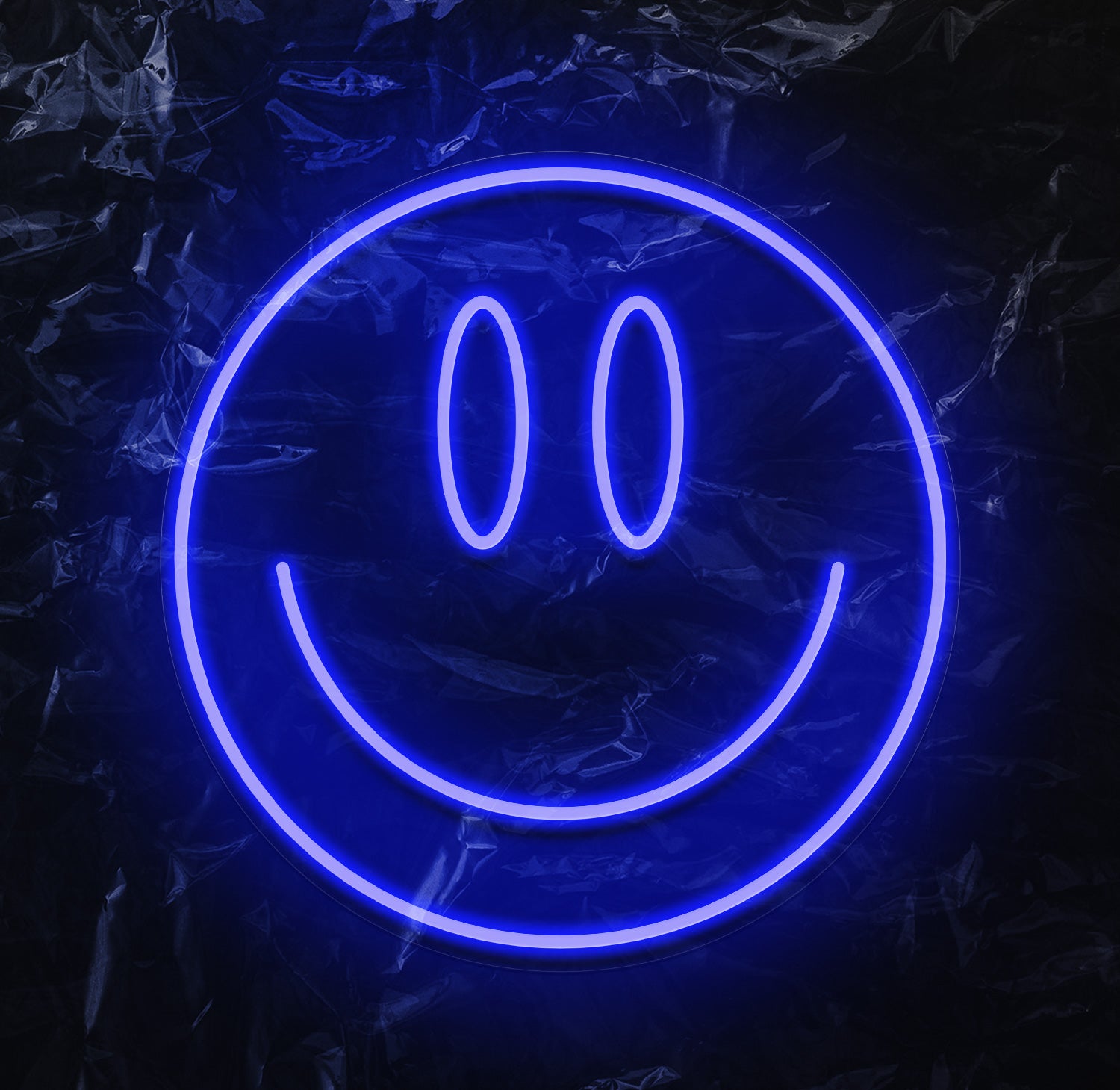 "Smile Lächeln" LED Neonschild Sign Schriftzug - NEONEVERGLOW