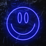 "Smile Lächeln" LED Neonschild Sign Schriftzug - NEONEVERGLOW