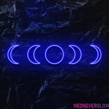 " Mond" LED Neonschild - NEONEVERGLOW
