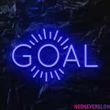 " Goal Ziele" LED Neonschild - NEONEVERGLOW