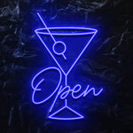 " Open " LED Neonschild - NEONEVERGLOW