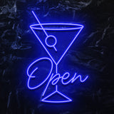 " Open " LED Neonschild - NEONEVERGLOW