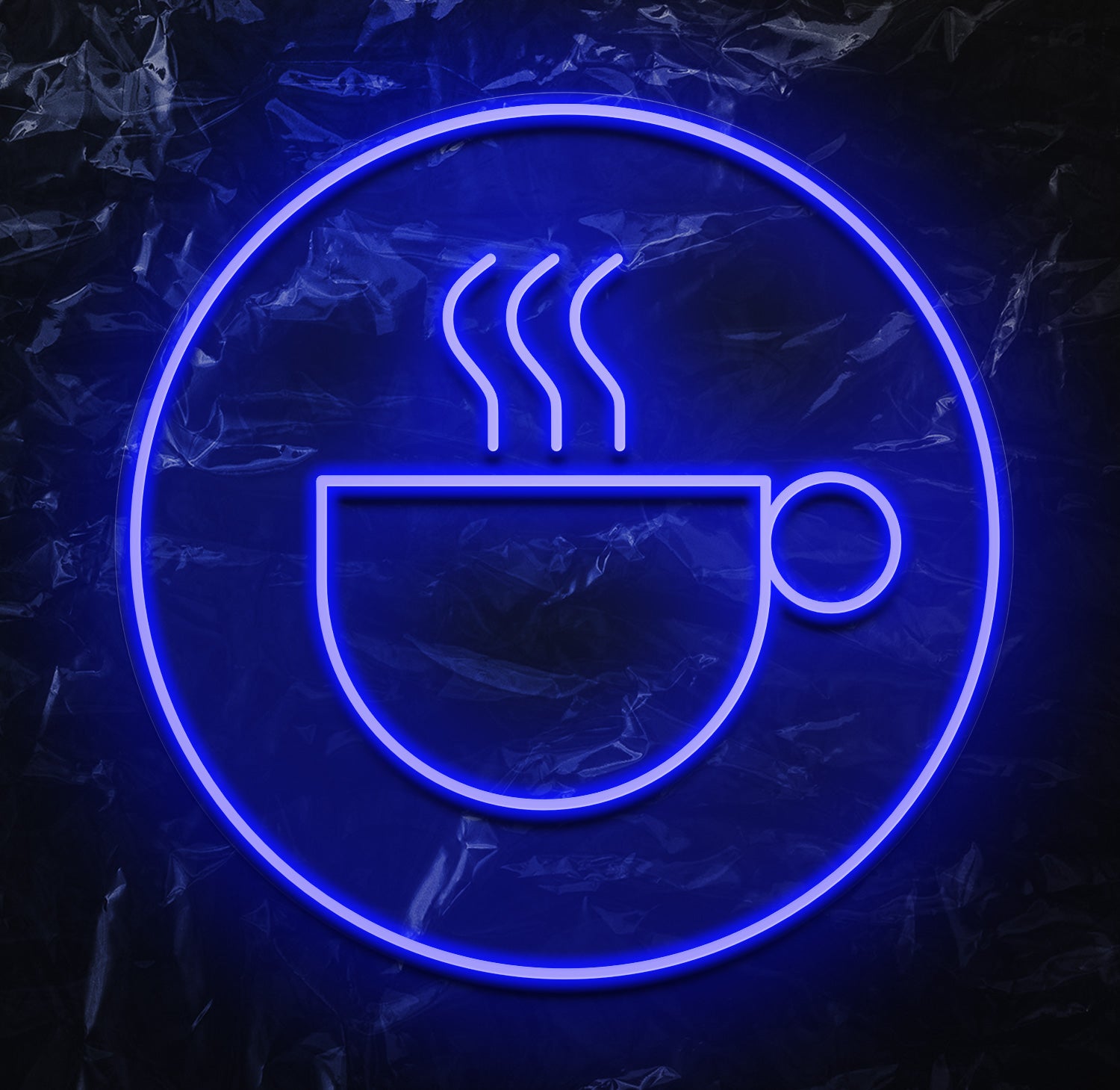 " Kaffee Cappucino" LED Neonschild - NEONEVERGLOW