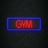 "Gym Fitness" LED Neonschild Sign Schriftzug - NEONEVERGLOW
