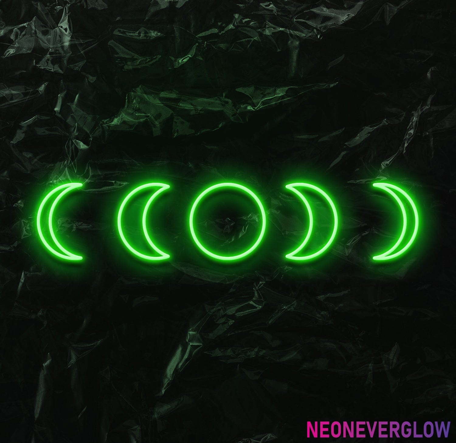 " Mond" LED Neonschild - NEONEVERGLOW