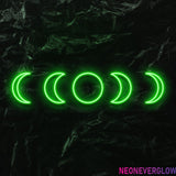 " Mond" LED Neonschild - NEONEVERGLOW