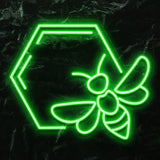 " Biene " LED Neonschild - NEONEVERGLOW