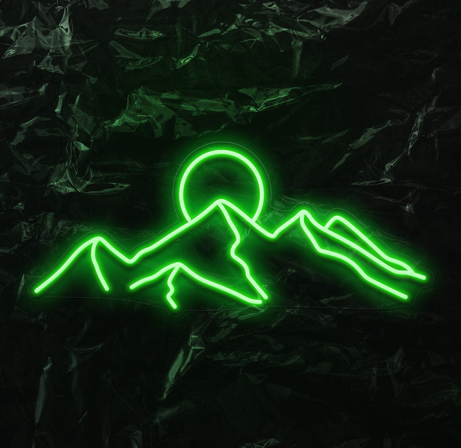" Berge" LED Neonschild - NEONEVERGLOW