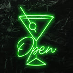 " Open " LED Neonschild - NEONEVERGLOW