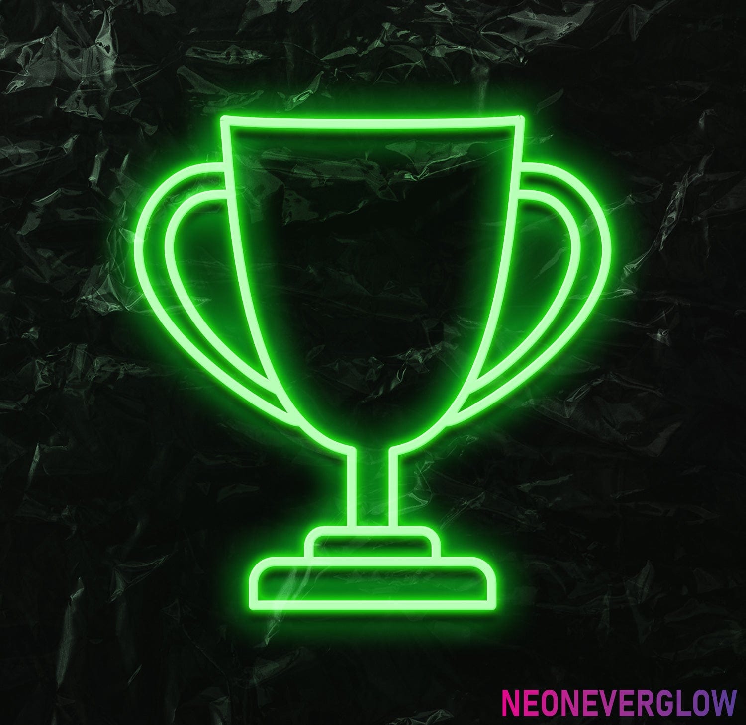 " Pokal Trophäe" LED Neonschild - NEONEVERGLOW