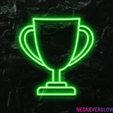 " Pokal Trophäe" LED Neonschild - NEONEVERGLOW