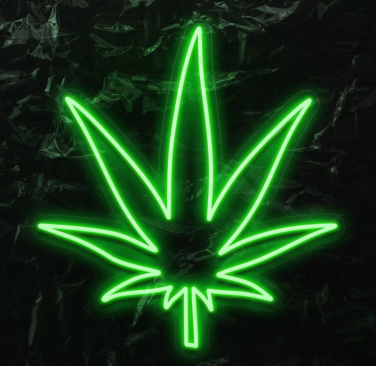 " Blatt" LED Neonschild - NEONEVERGLOW