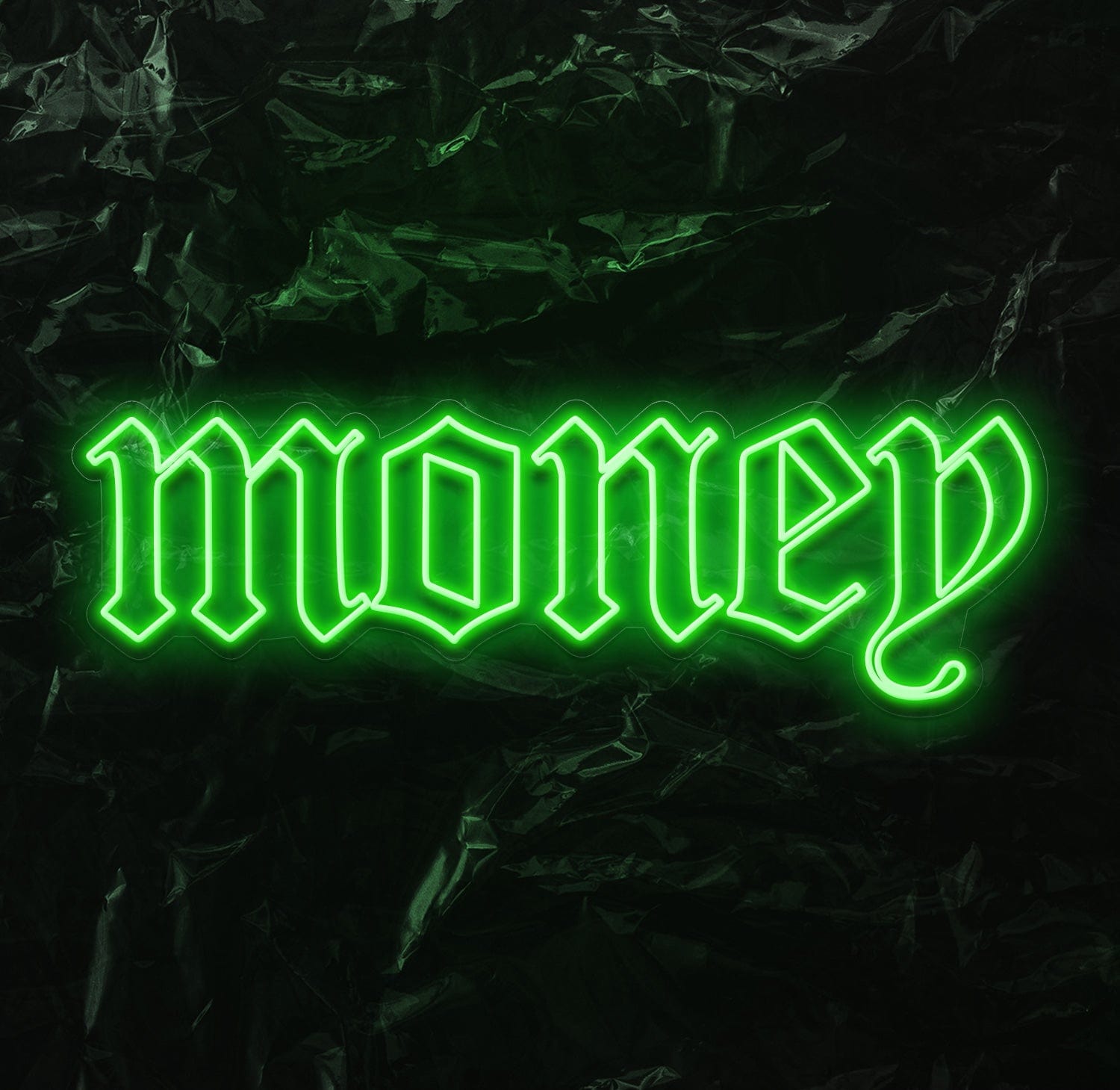 " Money " LED Neon Schriftzug - NEONEVERGLOW