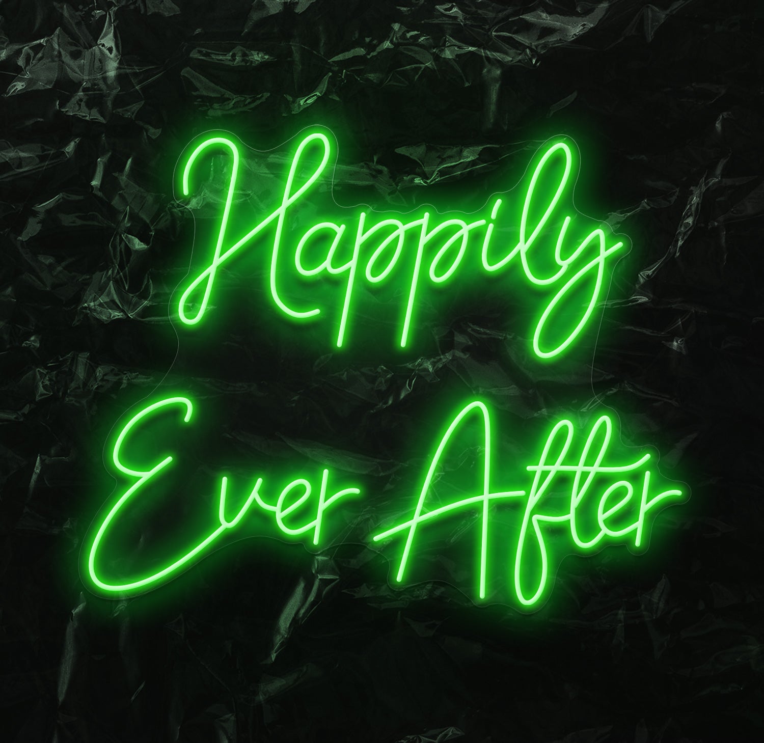 " Happily Ever After" LED Neon Schriftzug - NEONEVERGLOW