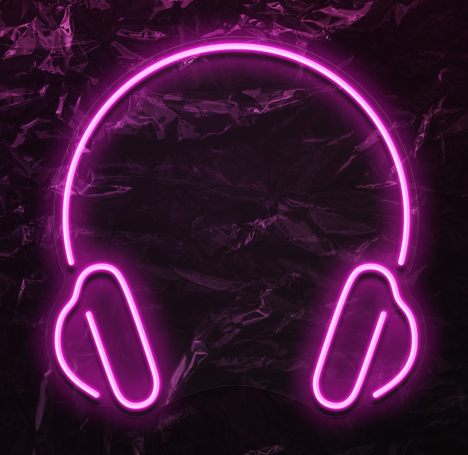 "Kopfhörer" LED Neonschild - NEONEVERGLOW